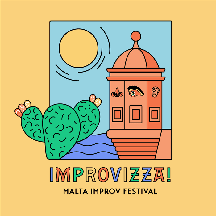 Improvizza! Malta Improv Festival poster