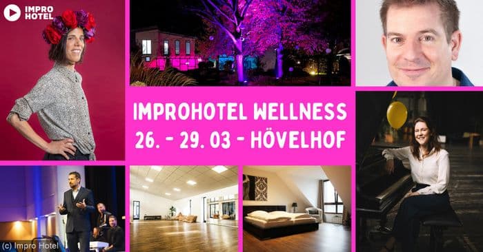 Impro & Wellness März 2026 in Hövelhof (Vollpension) poster